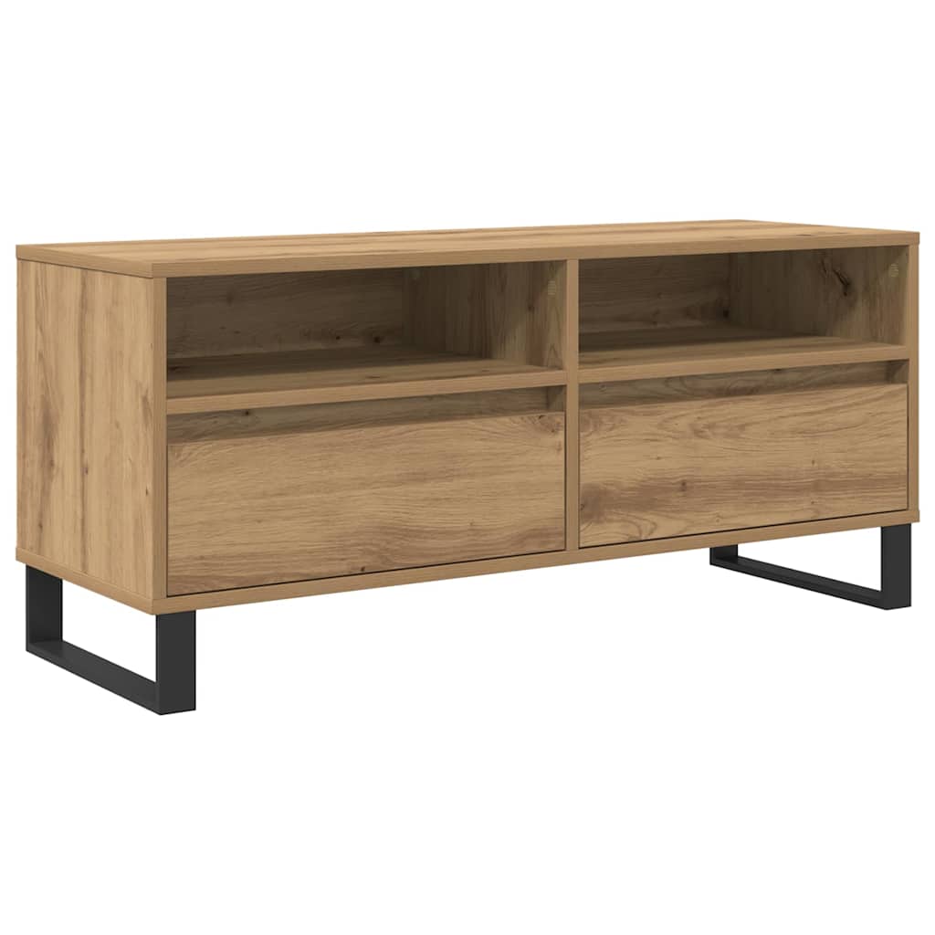 TV Cabinet with Drawer Artisan Oak 100 x 34.5 x 44.5 cm