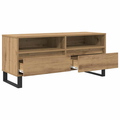 TV Cabinet with Drawer Artisan Oak 100 x 34.5 x 44.5 cm