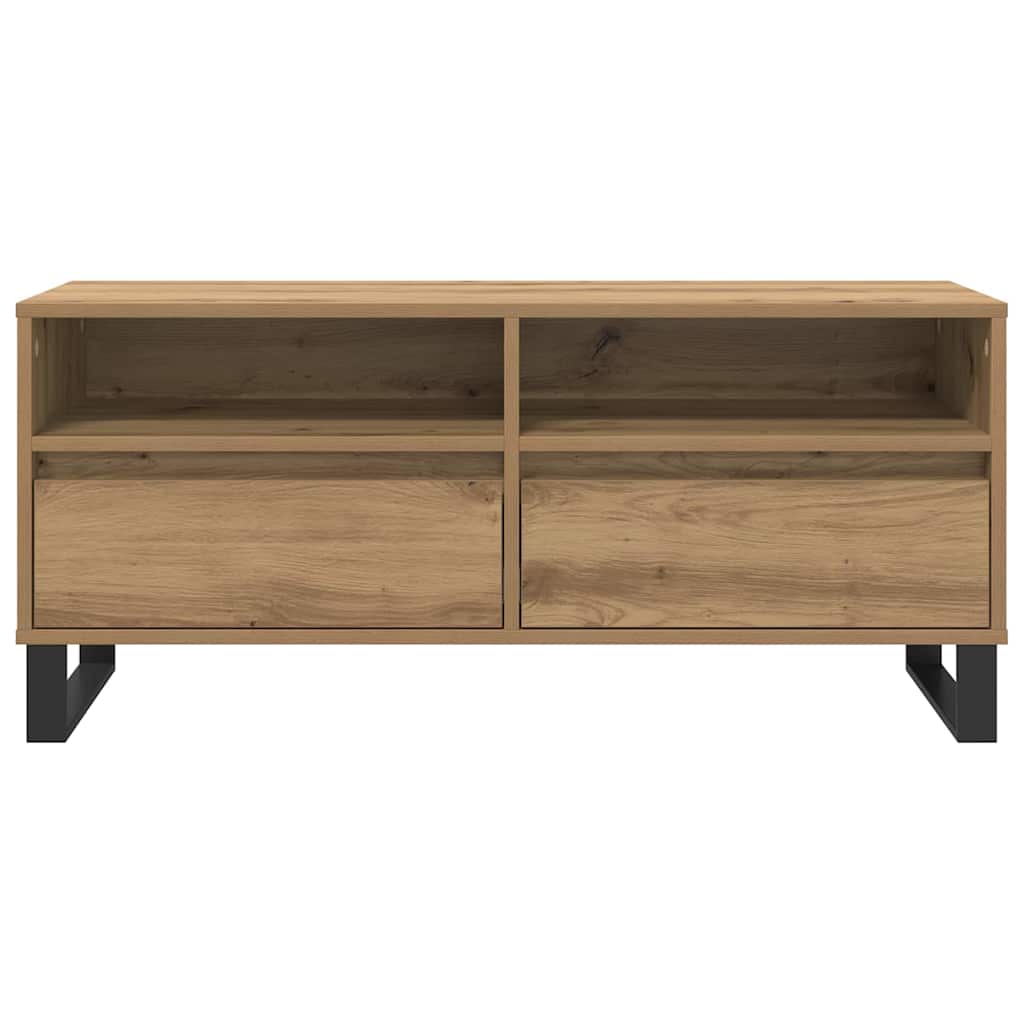 TV Cabinet with Drawer Artisan Oak 100 x 34.5 x 44.5 cm