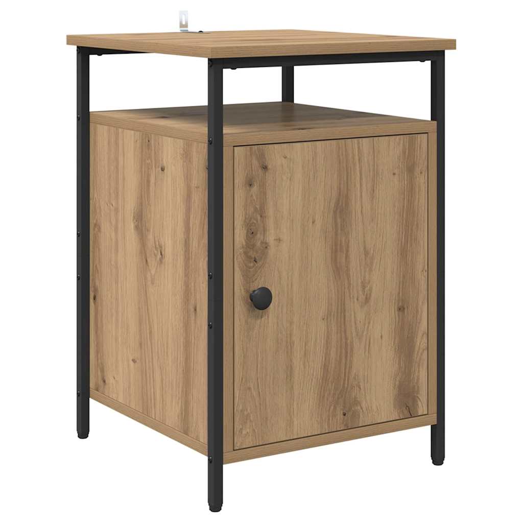 Bedside Cabinet 2 pcs Artisan Oak 40 x 42 x 60cm