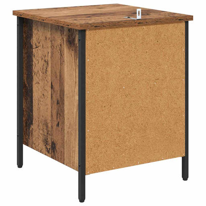Bedside Cabinet Old wood 40 x 42 x 50 cm Engineered wood