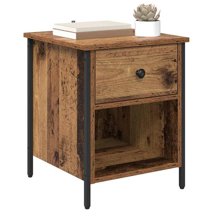Bedside Cabinet Old wood 40 x 42 x 50 cm Engineered wood