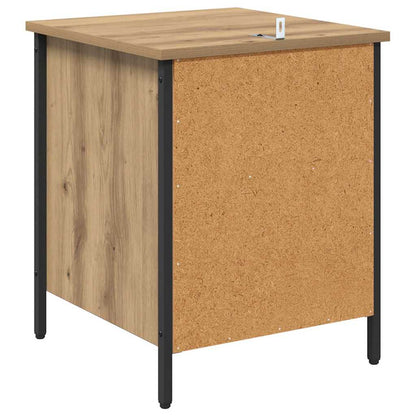 Bedside Cabinet with Drawer 2 pcs Artisan oak 40 x 42 x 50 cm