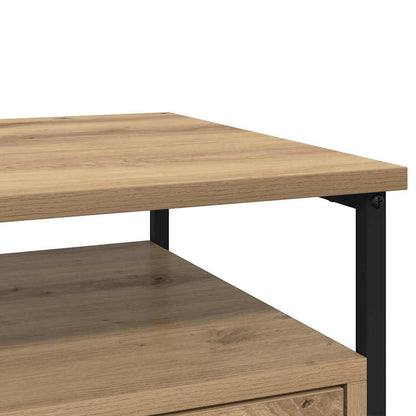 Bedside Cabinet with Drawer 2 pcs Artisan oak 40 x 42 x 55 cm