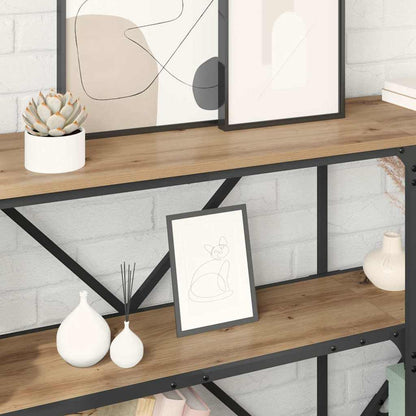 Console Table Artisan Oak 160 x 30 x 75 cm Engineered Wood