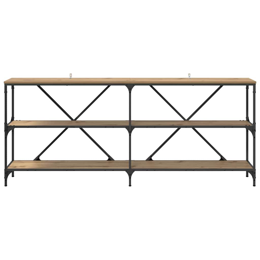 Console Table Artisan Oak 180 x 30 x 75 cm Engineered Wood