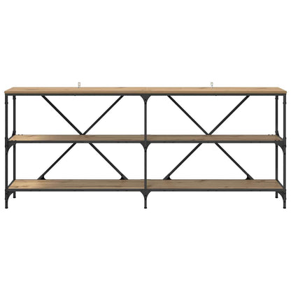 Console Table Artisan Oak 180 x 30 x 75 cm Engineered Wood