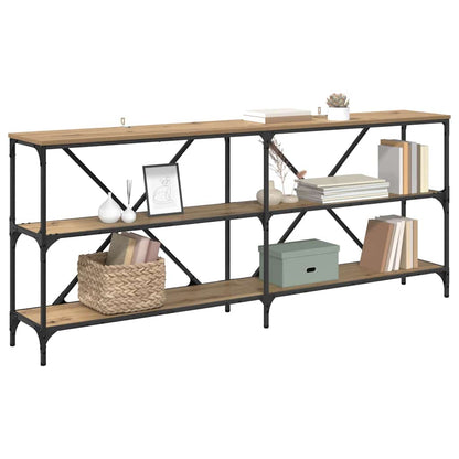 Console Table Artisan Oak 180 x 30 x 75 cm Engineered Wood