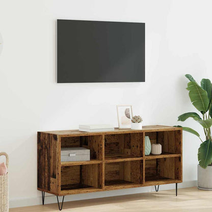 TV Cabinet Old Wood 103.5 x 30 x 50 cm Engineered Wood