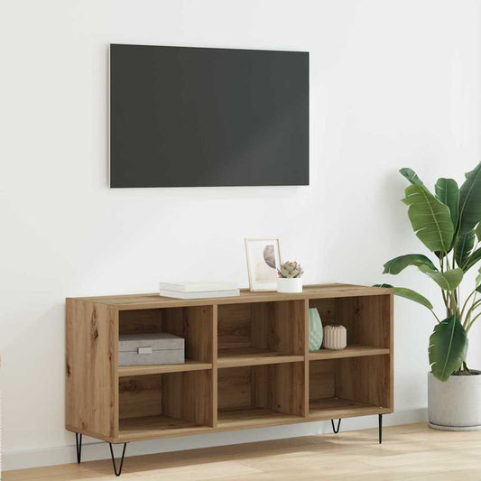 TV Cabinet Artisan Oak 103.5 x 30 x 50 cm Engineered Wood