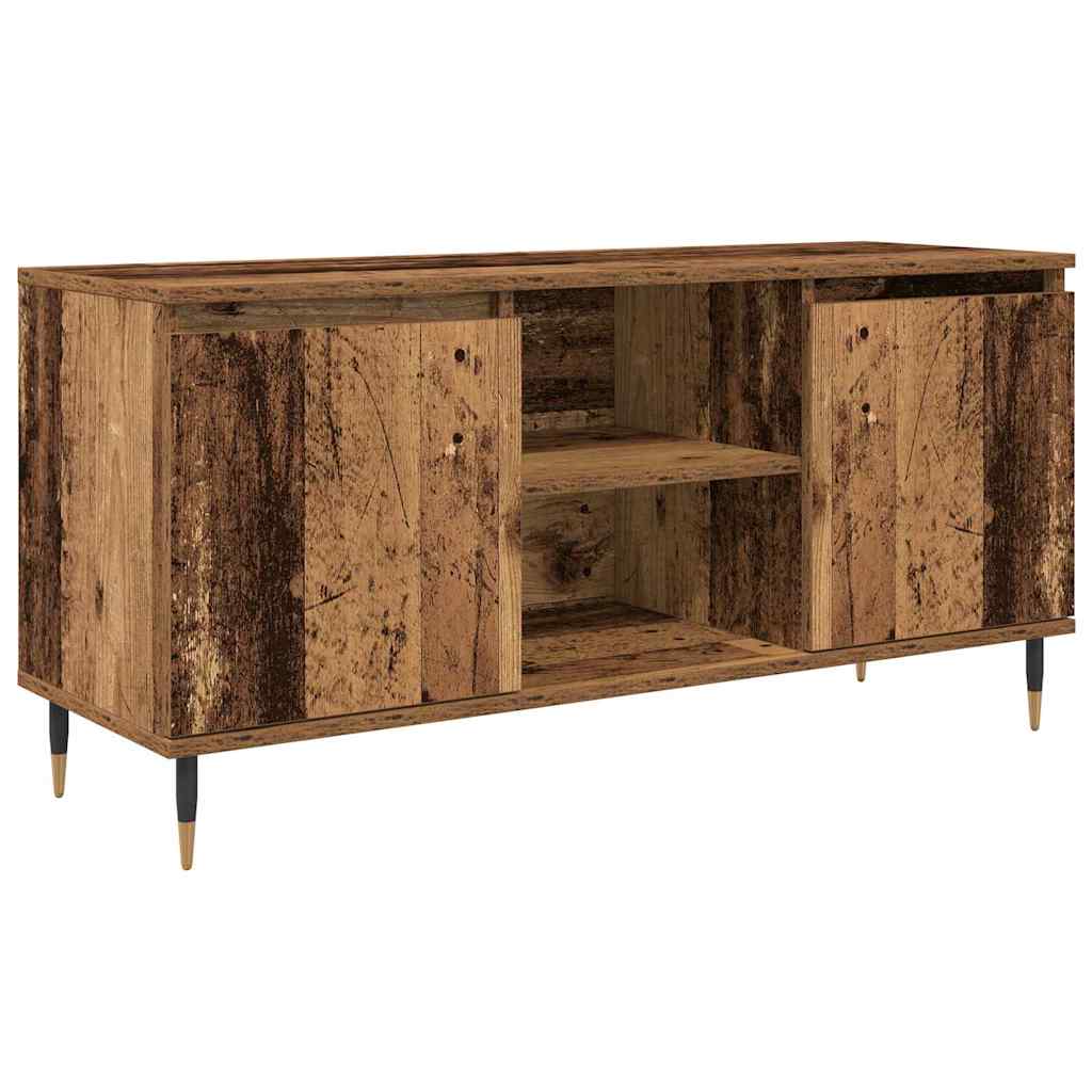 TV Cabinet Old Wood 104 x 35 x 50 cm Engineered Wood