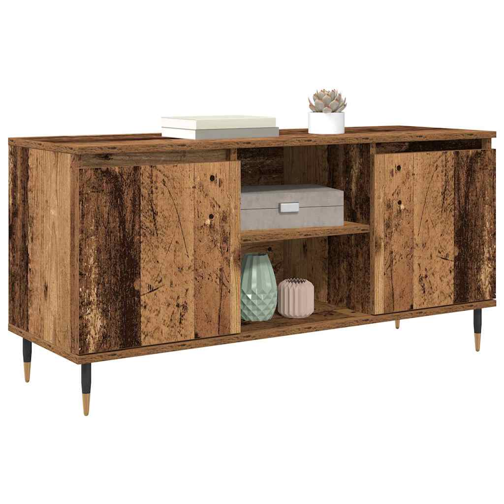 TV Cabinet Old Wood 104 x 35 x 50 cm Engineered Wood