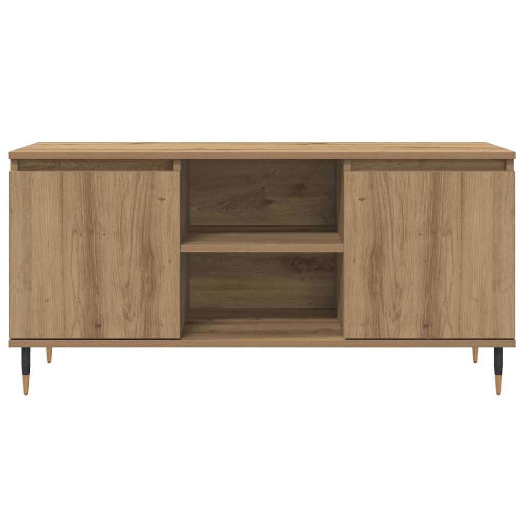 TV Cabinet Artisan Oak 104 x 35 x 50 cm Engineered Wood