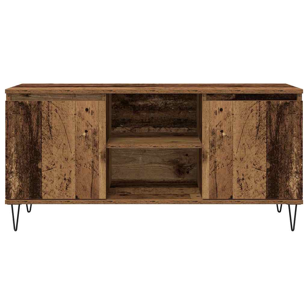TV Cabinet Old Wood 104 x 35 x 50 cm Engineered Wood