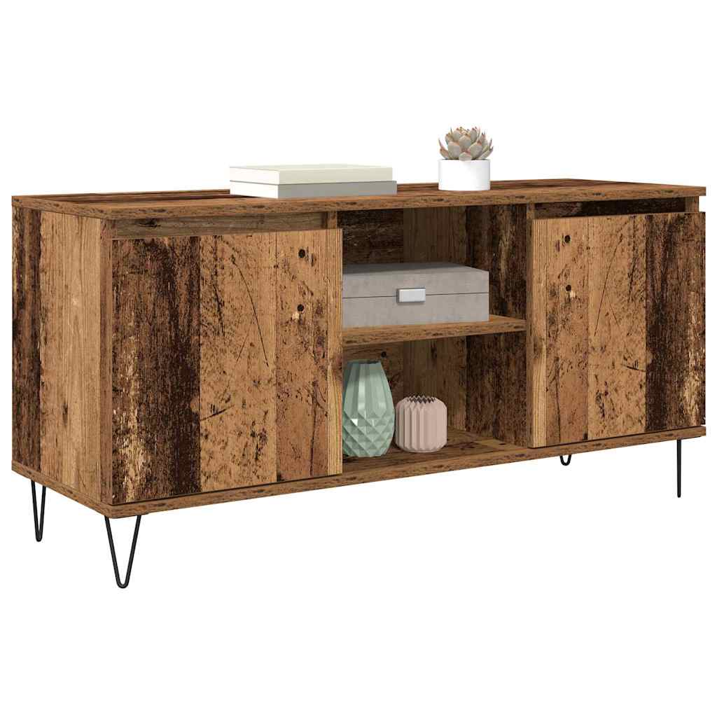 TV Cabinet Old Wood 104 x 35 x 50 cm Engineered Wood
