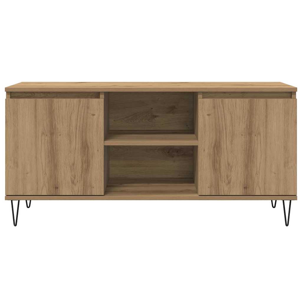 TV Cabinet Artisan Oak 104 x 35 x 50 cm Engineered Wood