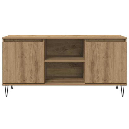 TV Cabinet Artisan Oak 104 x 35 x 50 cm Engineered Wood