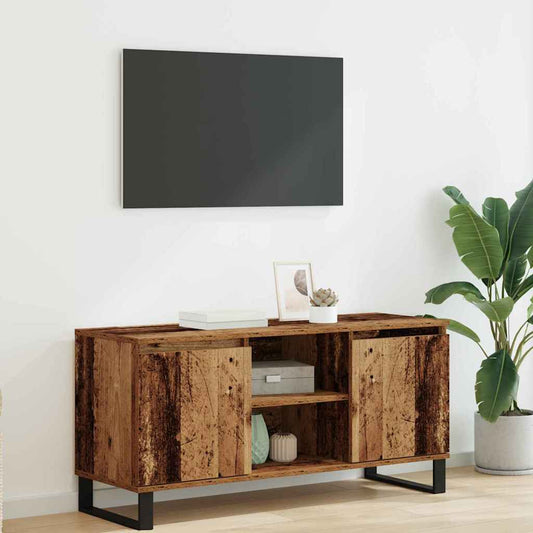 TV Cabinet Old Wood 104 x 35 x 50 cm Engineered Wood