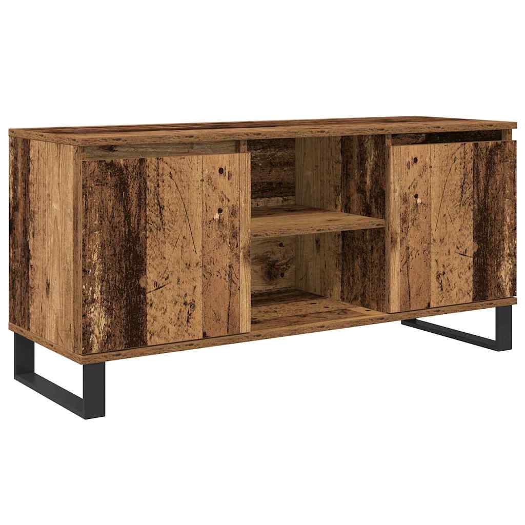TV Cabinet Old Wood 104 x 35 x 50 cm Engineered Wood