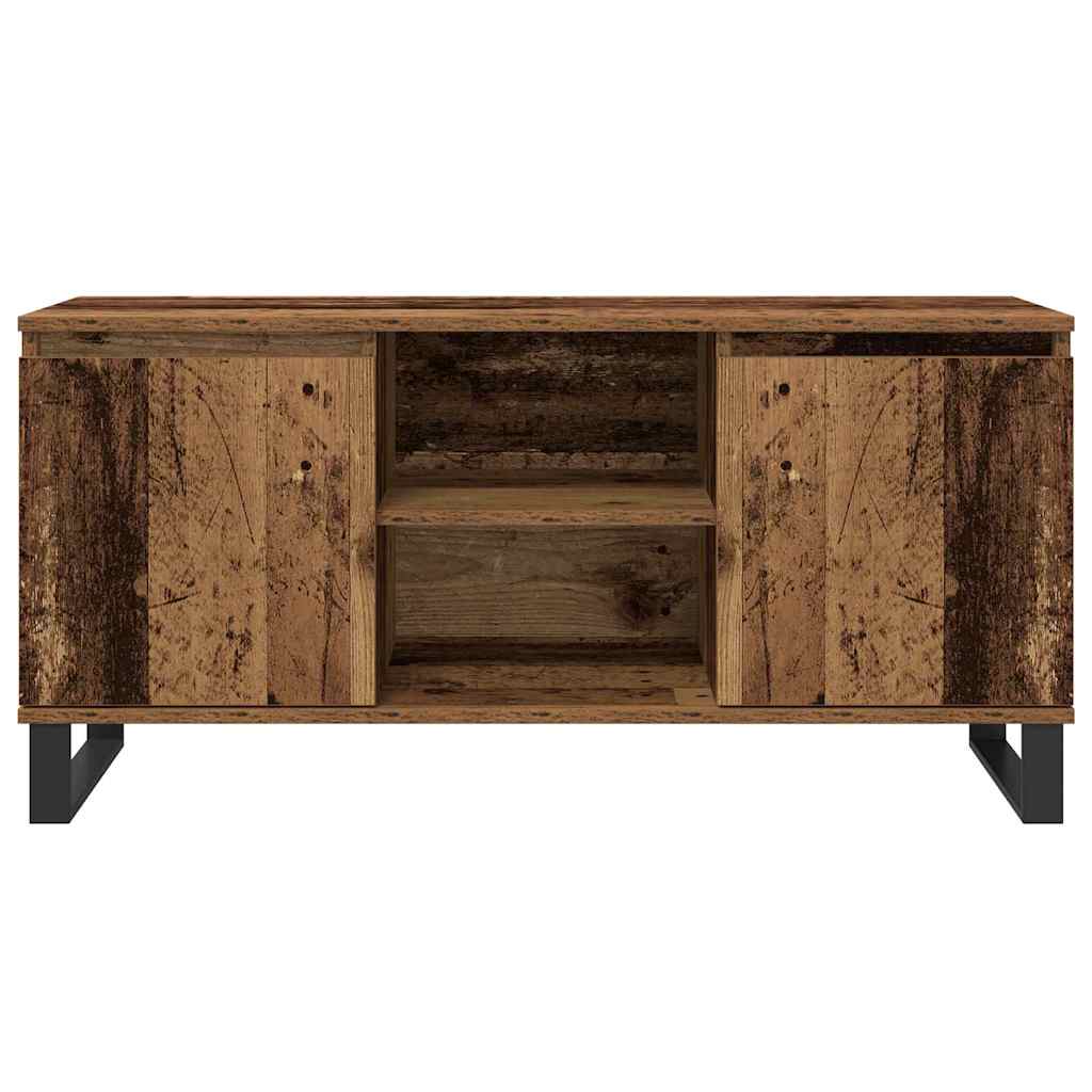 TV Cabinet Old Wood 104 x 35 x 50 cm Engineered Wood