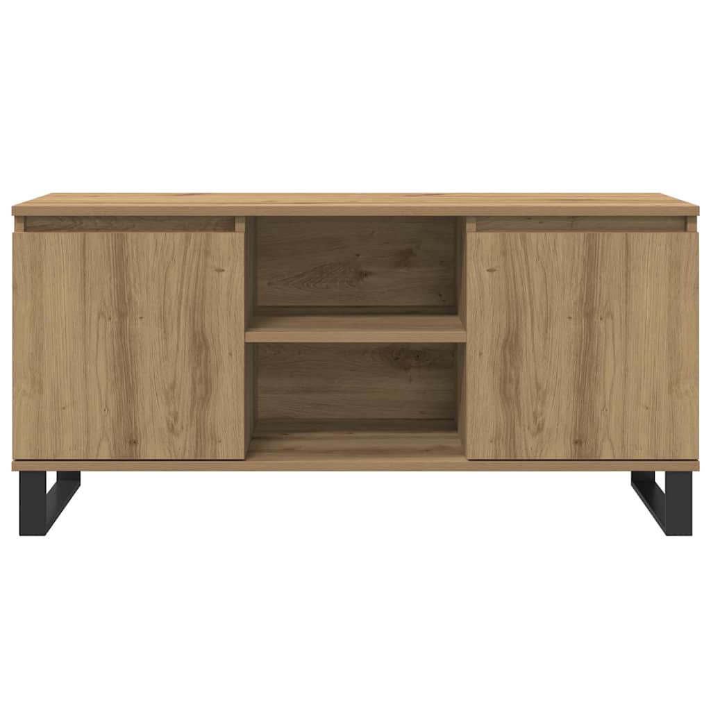 TV Cabinet Artisan Oak 104 x 35 x 50 cm Engineered Wood
