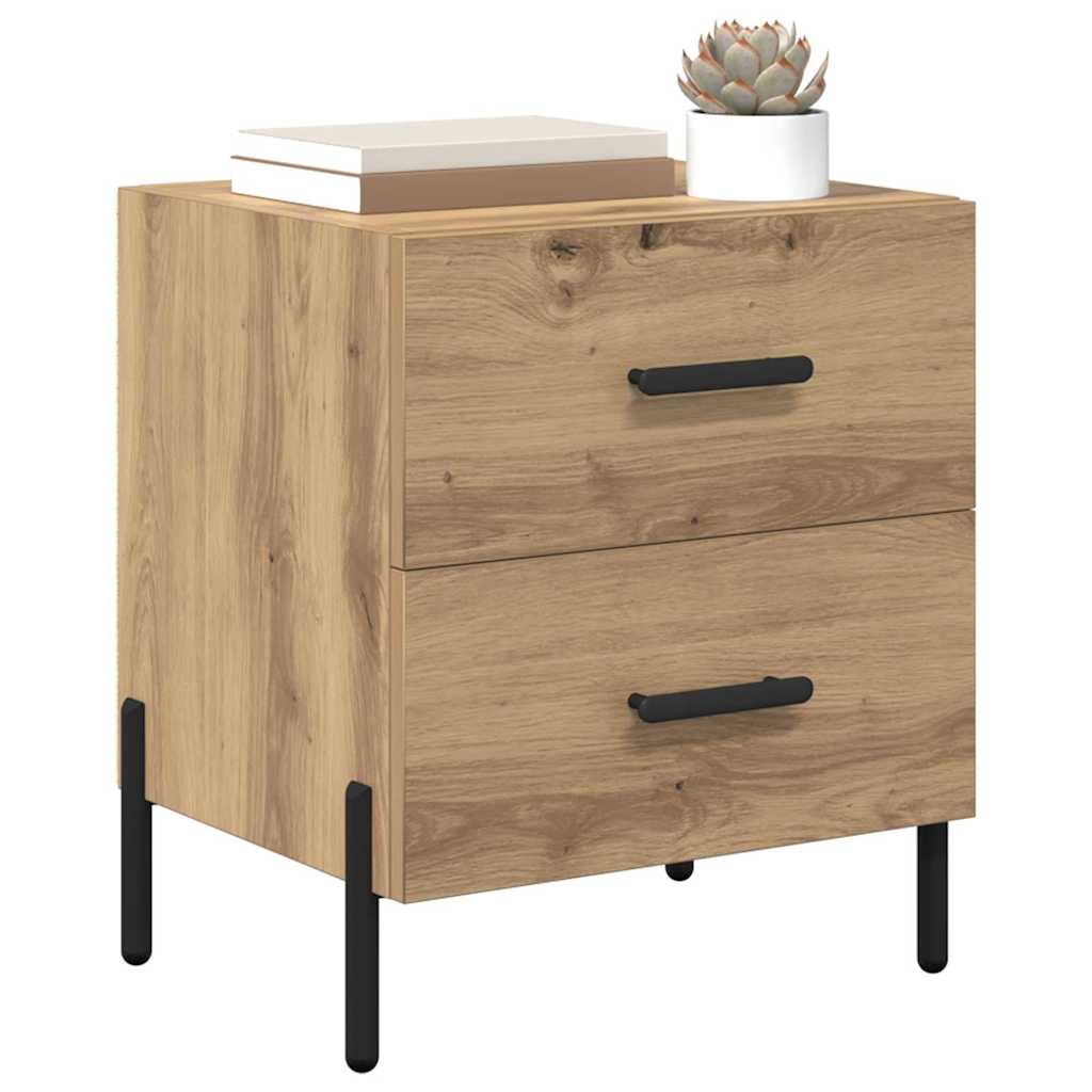 Bedside Cabinet Artisan oak 40 x 35 x 47.5 cm Engineered wood