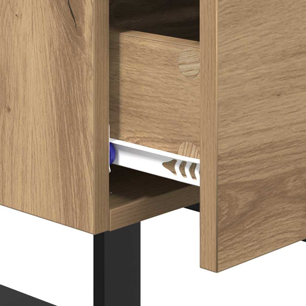 Bedside Cabinets 2 pcs Artisan oak 40 x 35 x 47.5 cm