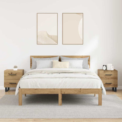 Bedside Cabinets 2 pcs Artisan oak 40 x 35 x 47.5 cm