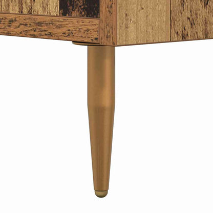 Bedside Table Brown 40 x 35 x 47.5 cm Engineered wood