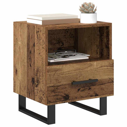 Bedside Cabinet Old wood 40 x 35 x 47.5 cm Engineered wood