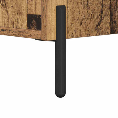 Bedside Cabinet Old wood 40 x 40 x 66 cm Engineered wood