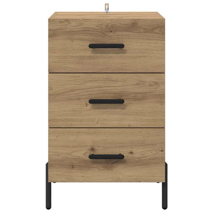Bedside Cabinet Artisan oak 40 x 40 x 66 cm Engineered wood