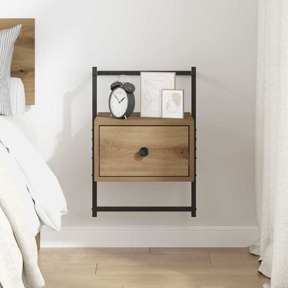 Bedside Cabinet Artisan Oak 35 x 30 x 51 cm Engineered Wood