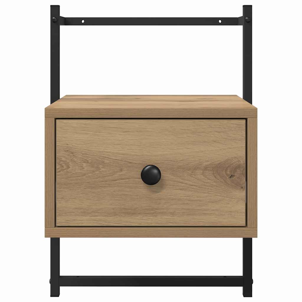 Bedside Cabinet Artisan Oak 35 x 30 x 51 cm Engineered Wood