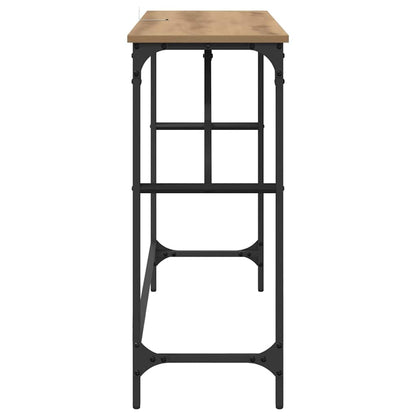 Console Table Artisan Oak 100 x 32 x 75 cm Engineered Wood