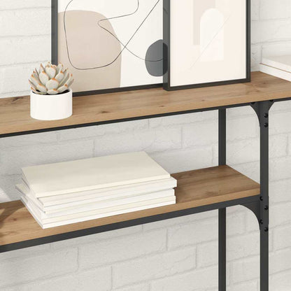 ConsoleTable Artisan Oak 145 x 22.5 x 75 cm Engineered Wood