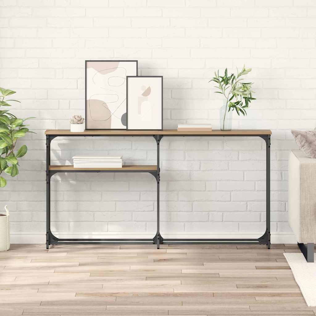 ConsoleTable Artisan Oak 145 x 22.5 x 75 cm Engineered Wood