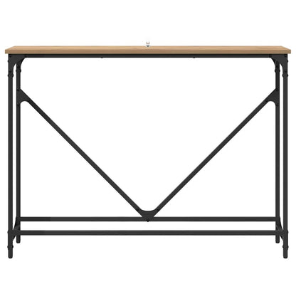 Console Table Artisan Oak 102 x 23 x 75 cm Engineered Wood