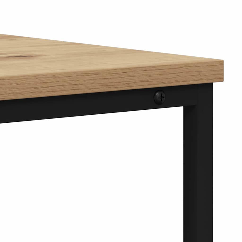 Console Table Artisan Oak 100 x 40 x 75 cm Engineered Wood