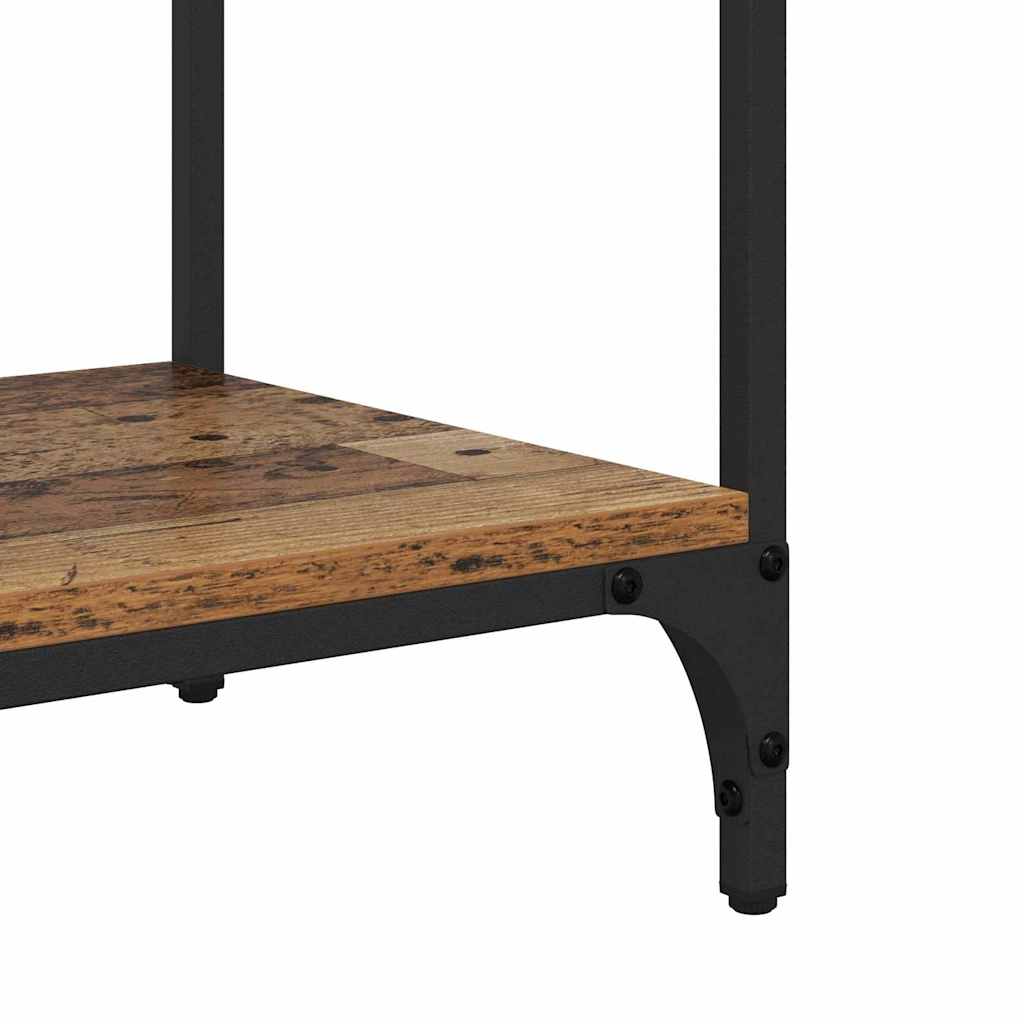Console Table Old Wood 100 x 34.5 x 75 cm Engineered Wood