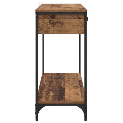 Console Table Old Wood 100 x 34.5 x 75 cm Engineered Wood