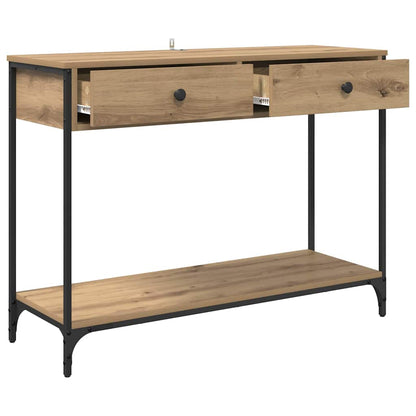 Console Table Artisan Oak 100 x 34.5 x 75 cm Engineered Wood
