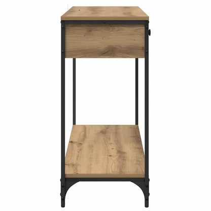 Console Table Artisan Oak 100 x 34.5 x 75 cm Engineered Wood