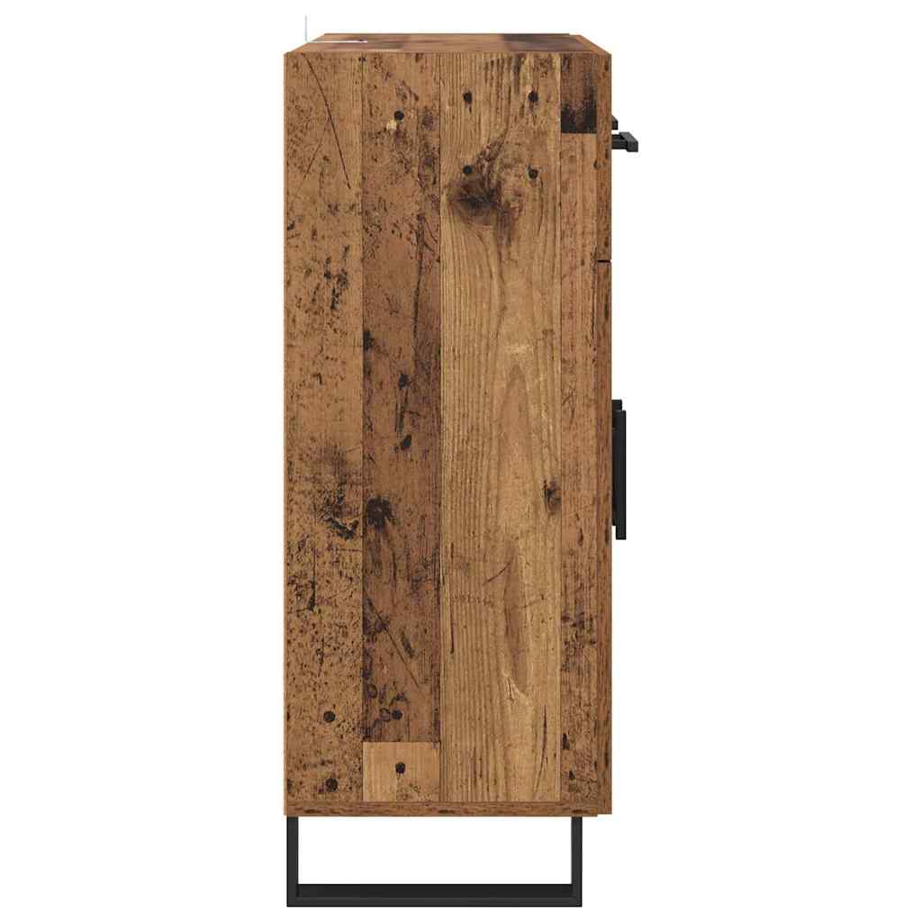 Sideboard Old Wood 69.5 x 34 x 90 cm Engineered Wood