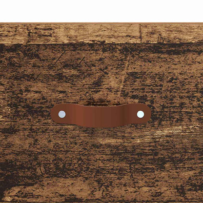 Wall-mounted Bedside Cabinet Old Wood 35 x 35 x 20 cm