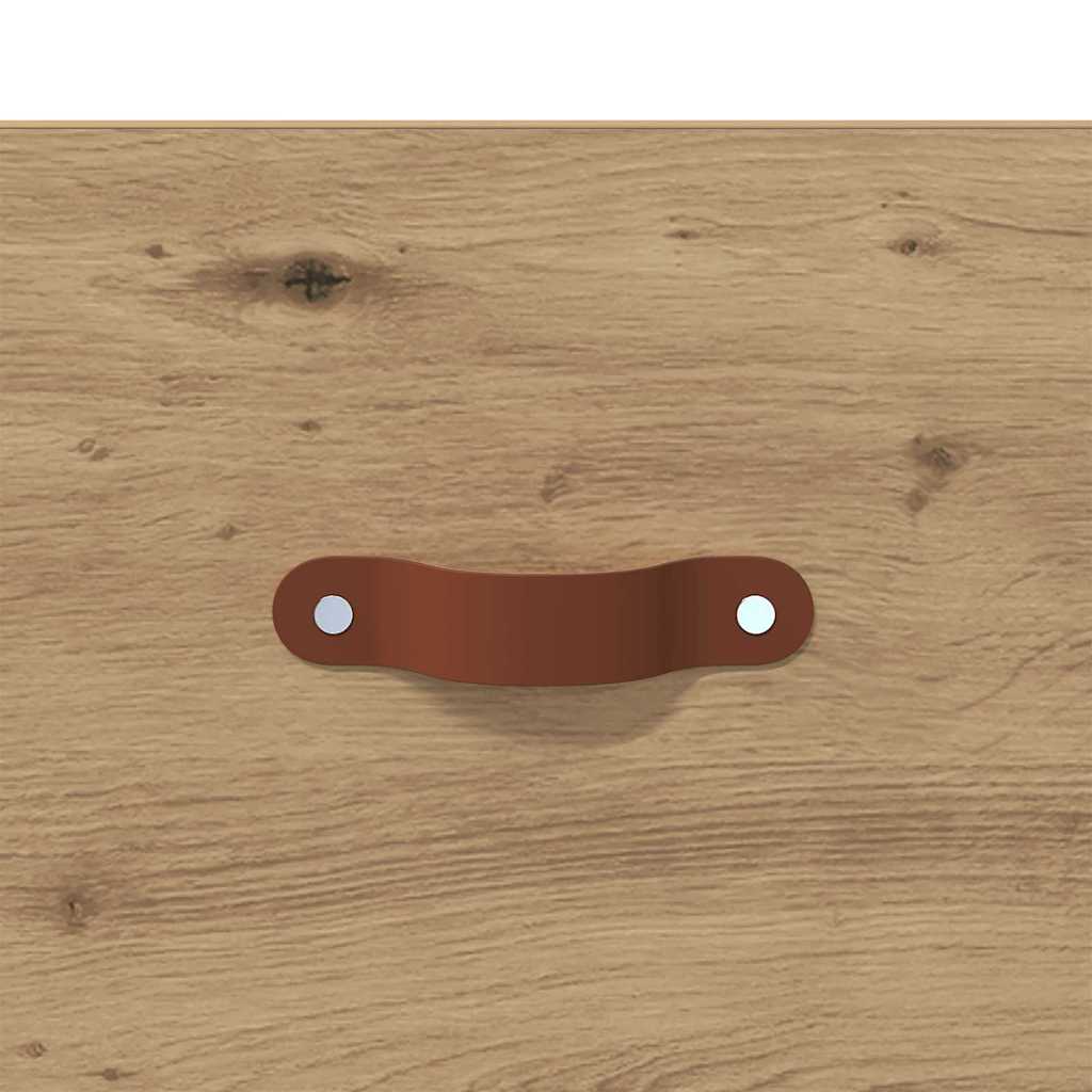 Wall-mounted Bedside Cabinet Artisan Oak 35 x 35 x 20 cm