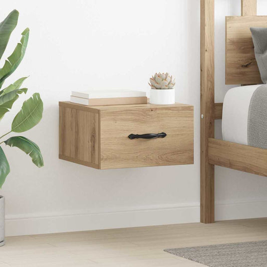 Bedside Cabinet Artisan oak 35 x 35 x 20 cm Engineered wood
