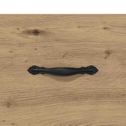 Bedside Cabinet with Drawer 2 pcs Artisan oak 35 x 35 x 20 cm