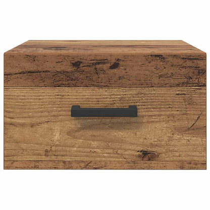 Bedside Cabinet Old wood 35 x 35 x 20 cm Engineered wood