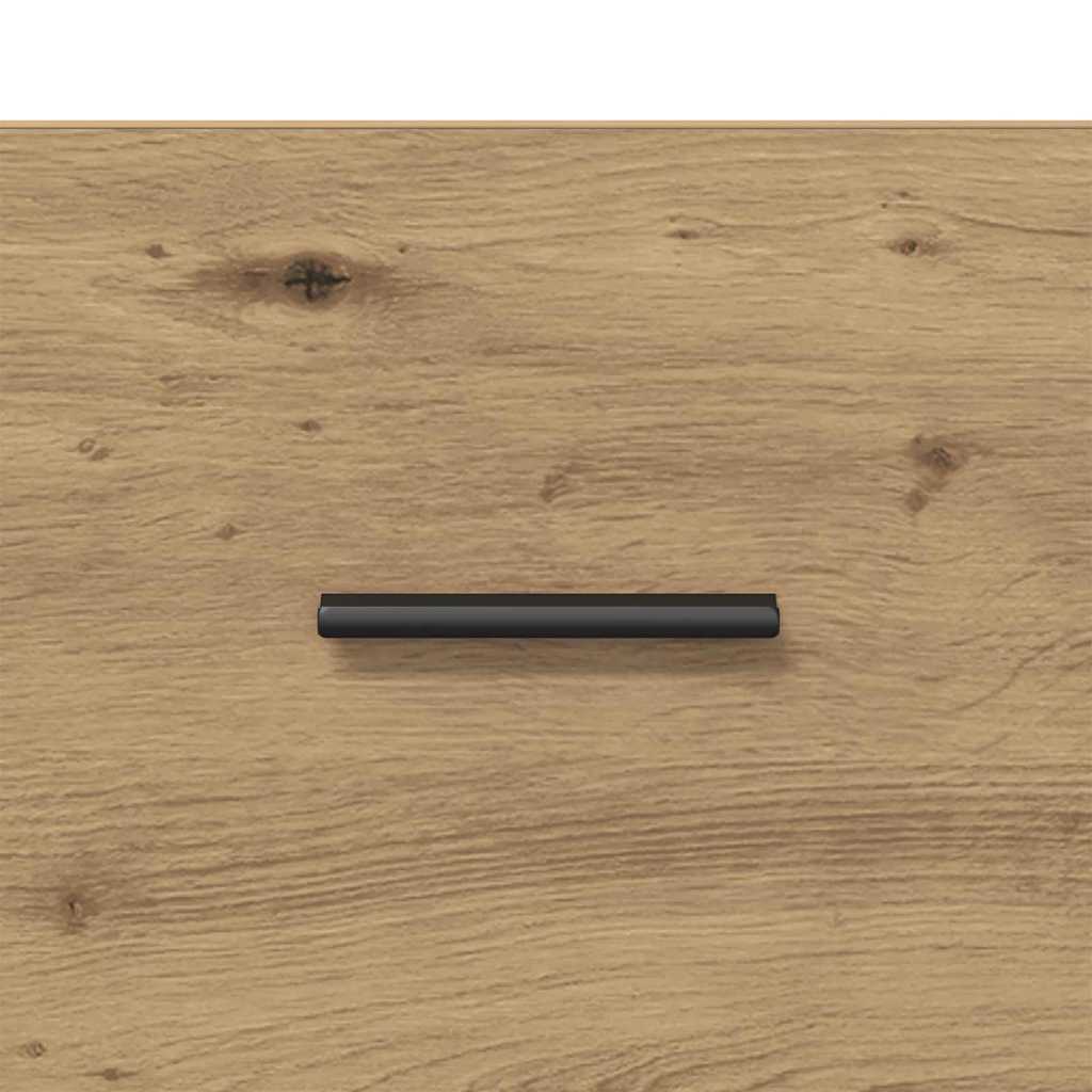 Bedside Cabinet with Drawer 2 pcs Artisan oak 35 x 35 x 20 cm